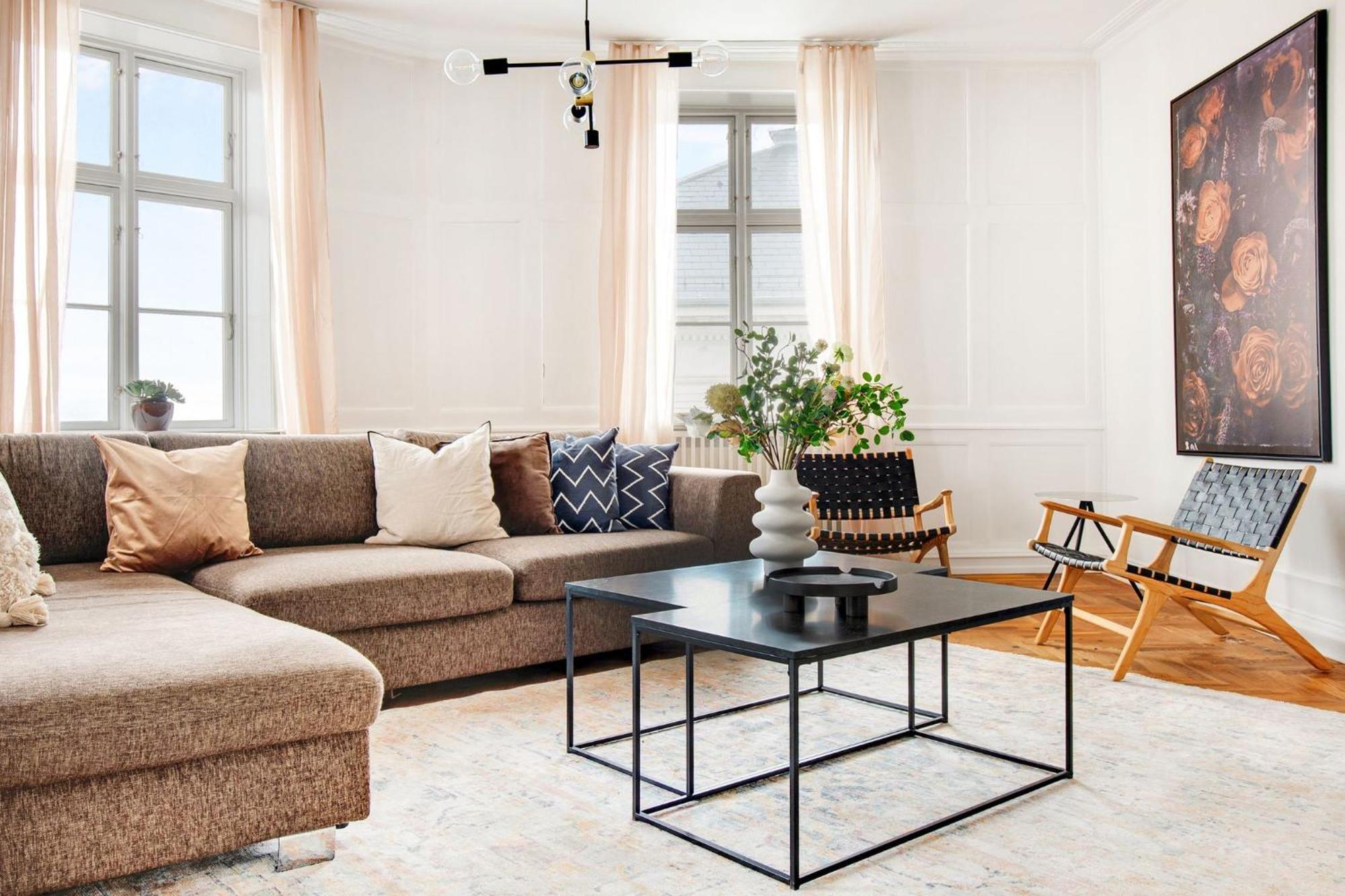 Sanders Square - Spacious Six-Bedroom Apartment Near Amalienborg Kopenhag Dış mekan fotoğraf